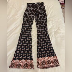 Forever 21 boho flare leggings